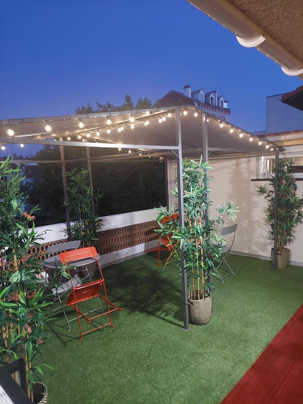Apartament Paris-Eiffel, Bienvenue -Terrasse -Netflix Pantin Zewnętrze zdjęcie